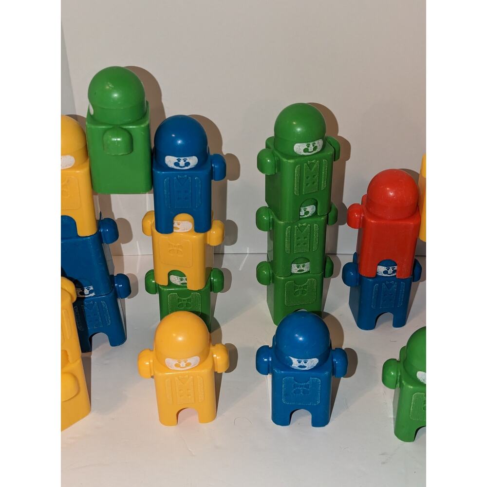 Vintage RARE 1970s Samsonite Building Toys Stacking - Picture 4 of 7